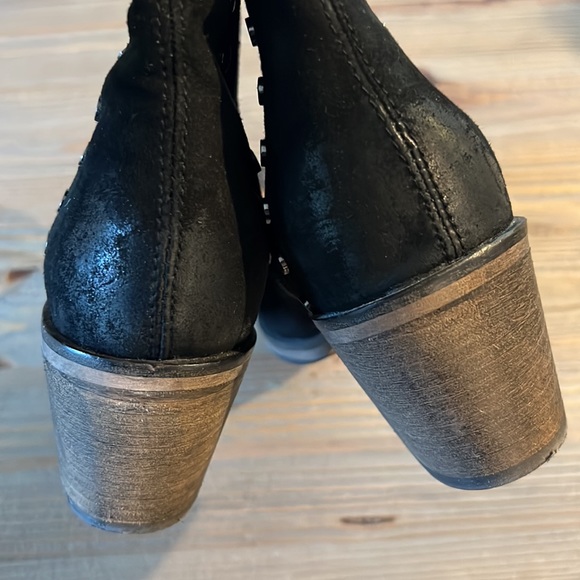 Rebels Leather Grommet Boots 6 - Picture 3 of 7